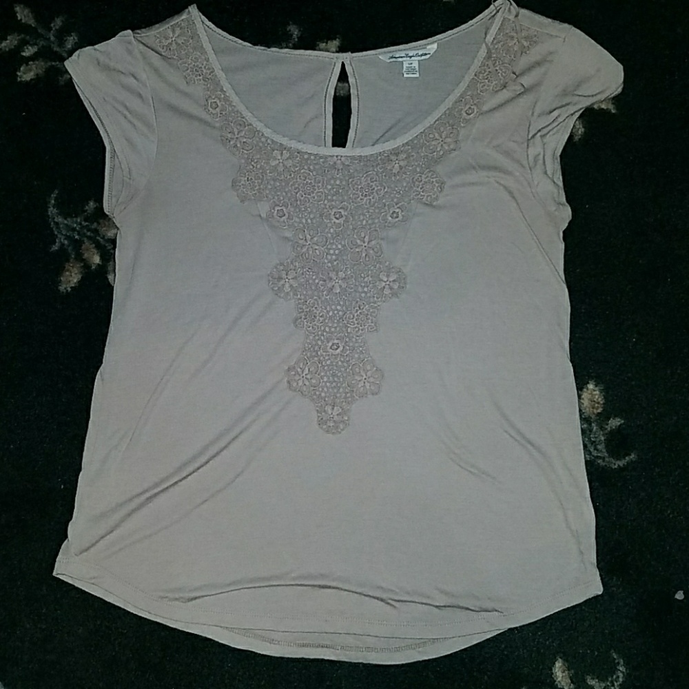 Lace accent shirt from American Eagle